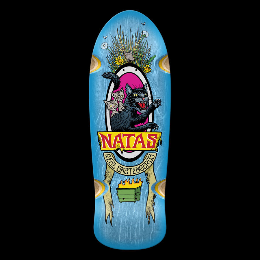 REAL NATAS X TODD FRANCIS SSD 25 GUEST PRO MODEL DECK 10.891″ X 31.72″ BLUE