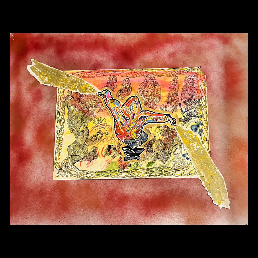 Shawn Connolly "Pablo Away" Painting