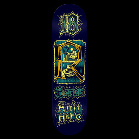 Antihero Raney Beres Medieval Skateboard Deck 8.5