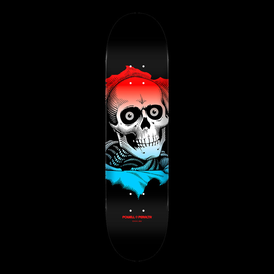 Powell Peralta "Ripper" Skateboard Deck Blue Fade 8.5 x 32.08
