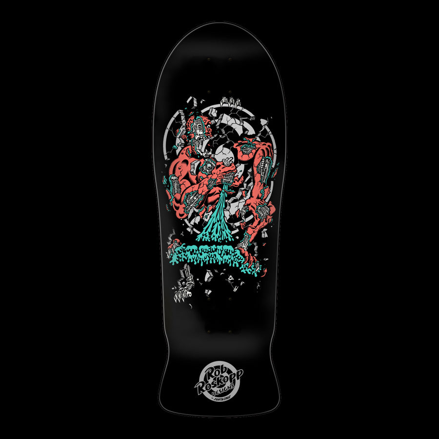 Santa Cruz Roskopp Four Reissue Shaped Skateboard Deck 10.21