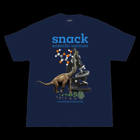 Snack Scientific Institute Tee - Navy