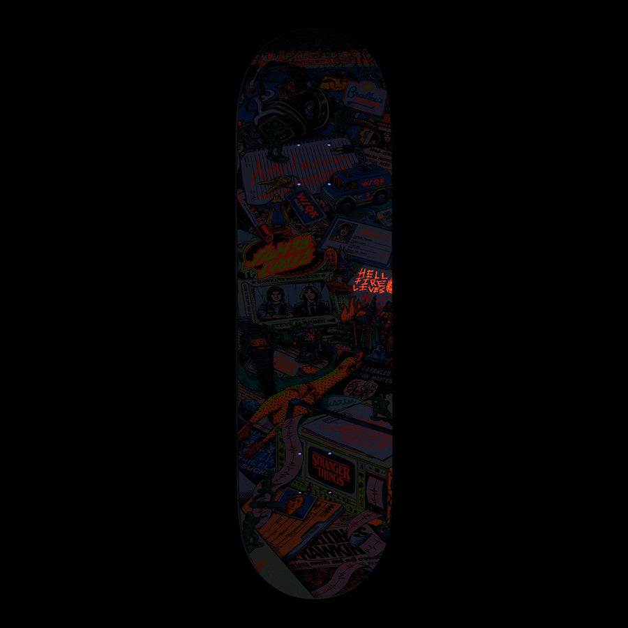 Santa Cruz x Stranger Things Season 5 Skateboard Deck 8.5