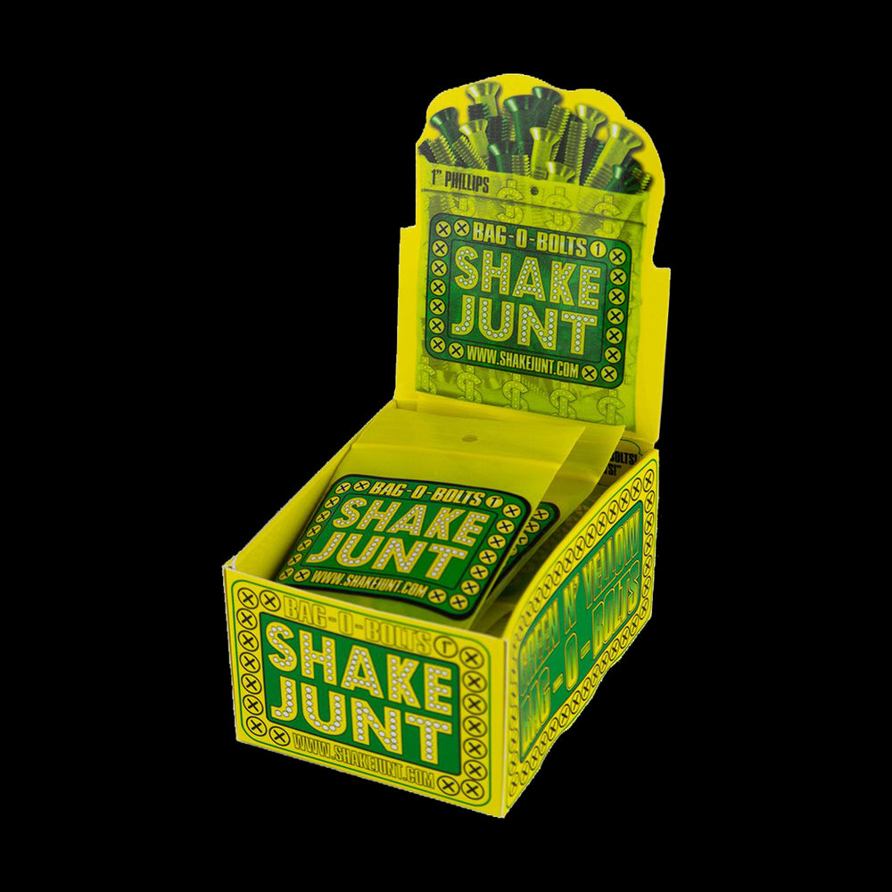 Shake Junt Green/Gold Hardware 1" Phillips
