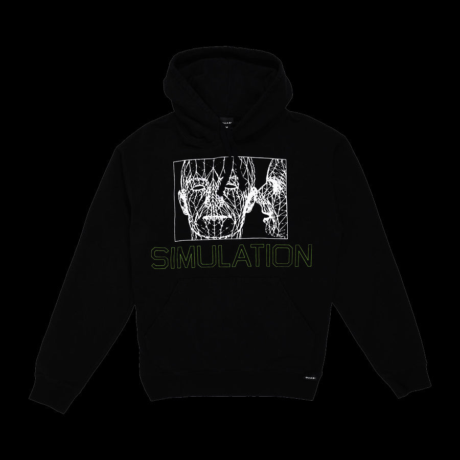 Quasi "Simulation" Hoodie - Black