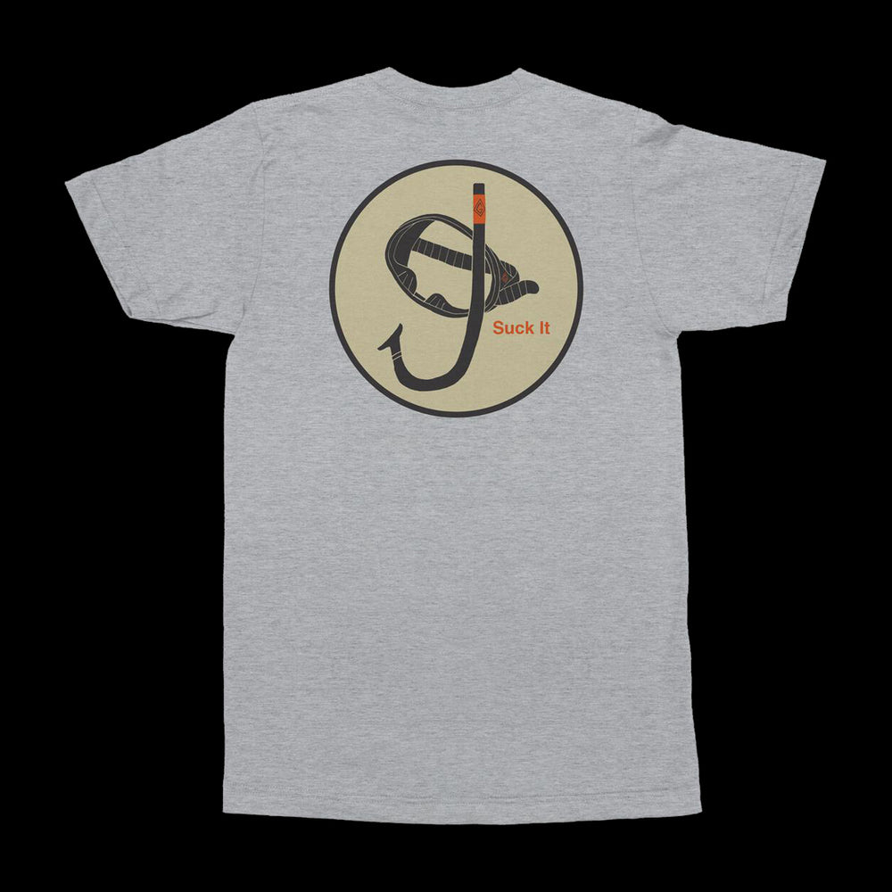 Gnarhunters "Snorkel" Tee Heather Grey