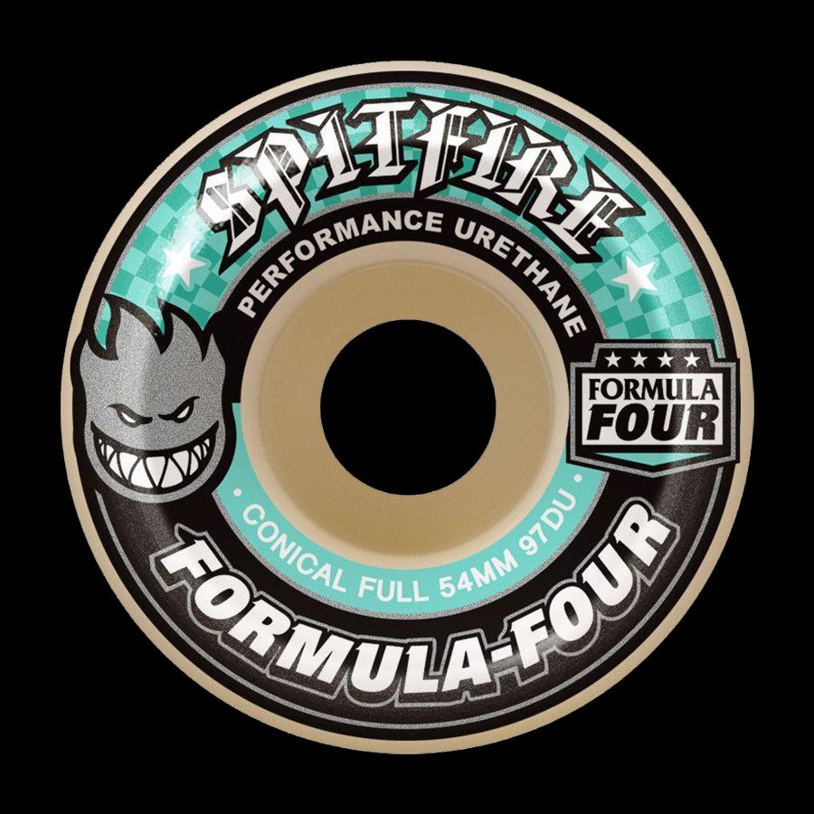 Spitfire Formula 4 Conical Full Natural 97a Skateboard Wheels ALL SIZES