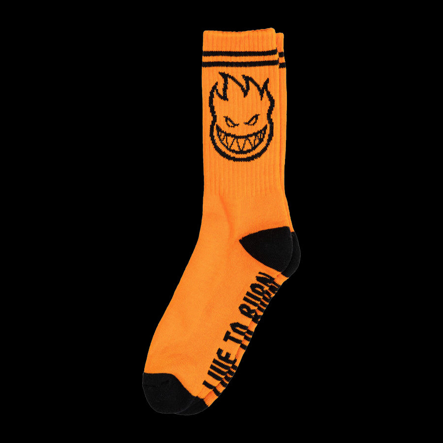 Spitfire Bighead Socks - Orange/Black