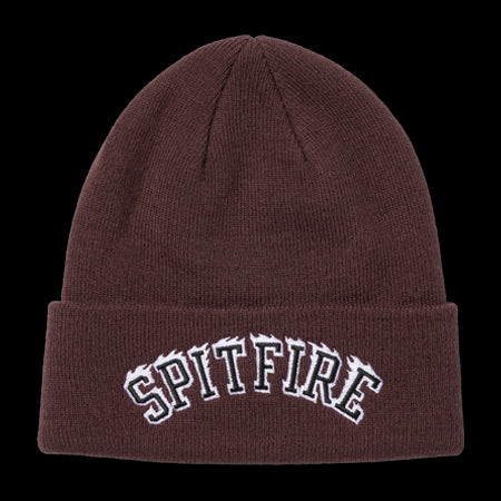 Spitfire Bighead Flame Script Beanie Dark Red Unisex