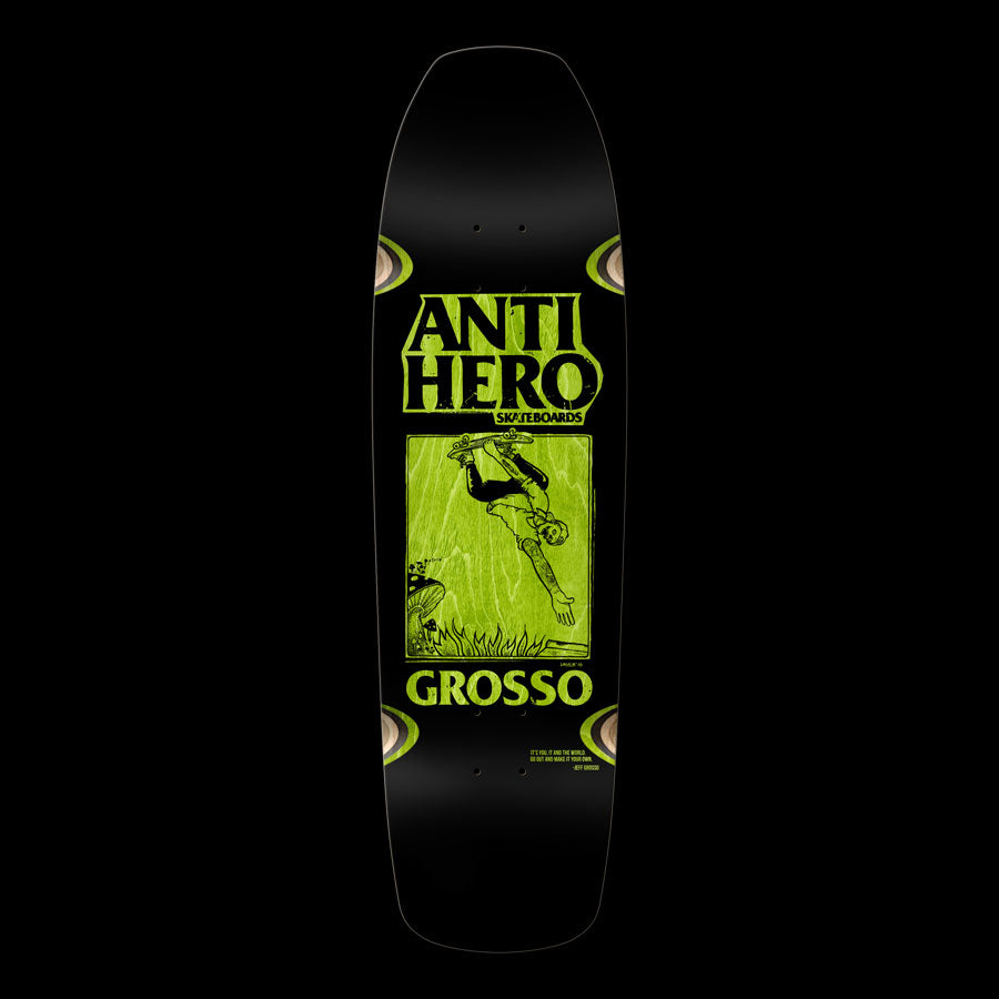 Skate Shop Day 2025 Grosso Handplant Deck Black 9.25