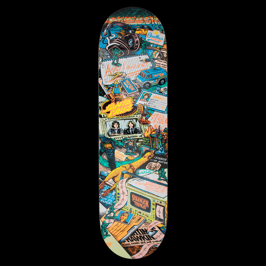 Santa Cruz x Stranger Things Season 5 Skateboard Deck 8.5