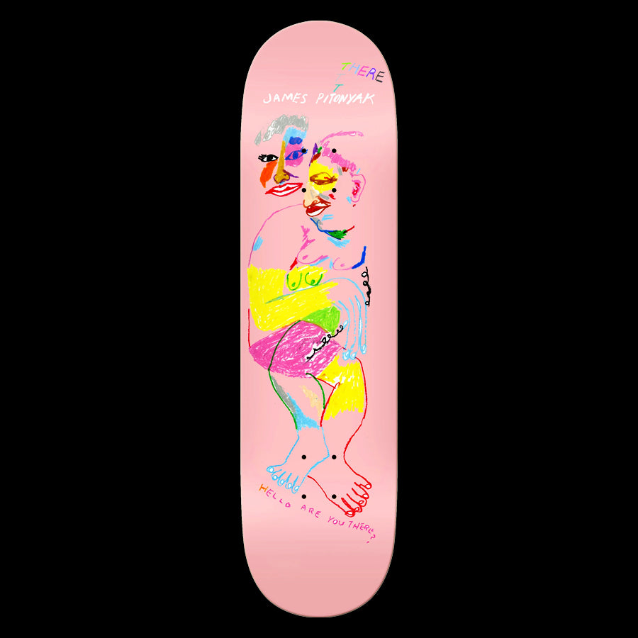 There Skateboards James "Hi James" Deck 8.25 FULL SE