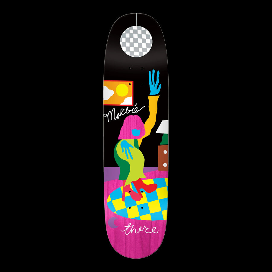 There Skateboards Marbie "Dancing With Myself" Shaped Deck 8.5