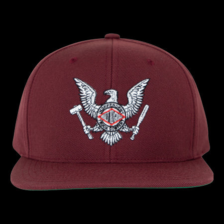 Independent Tools of the Trade Snapback Structured Hat Unisex - Maroon